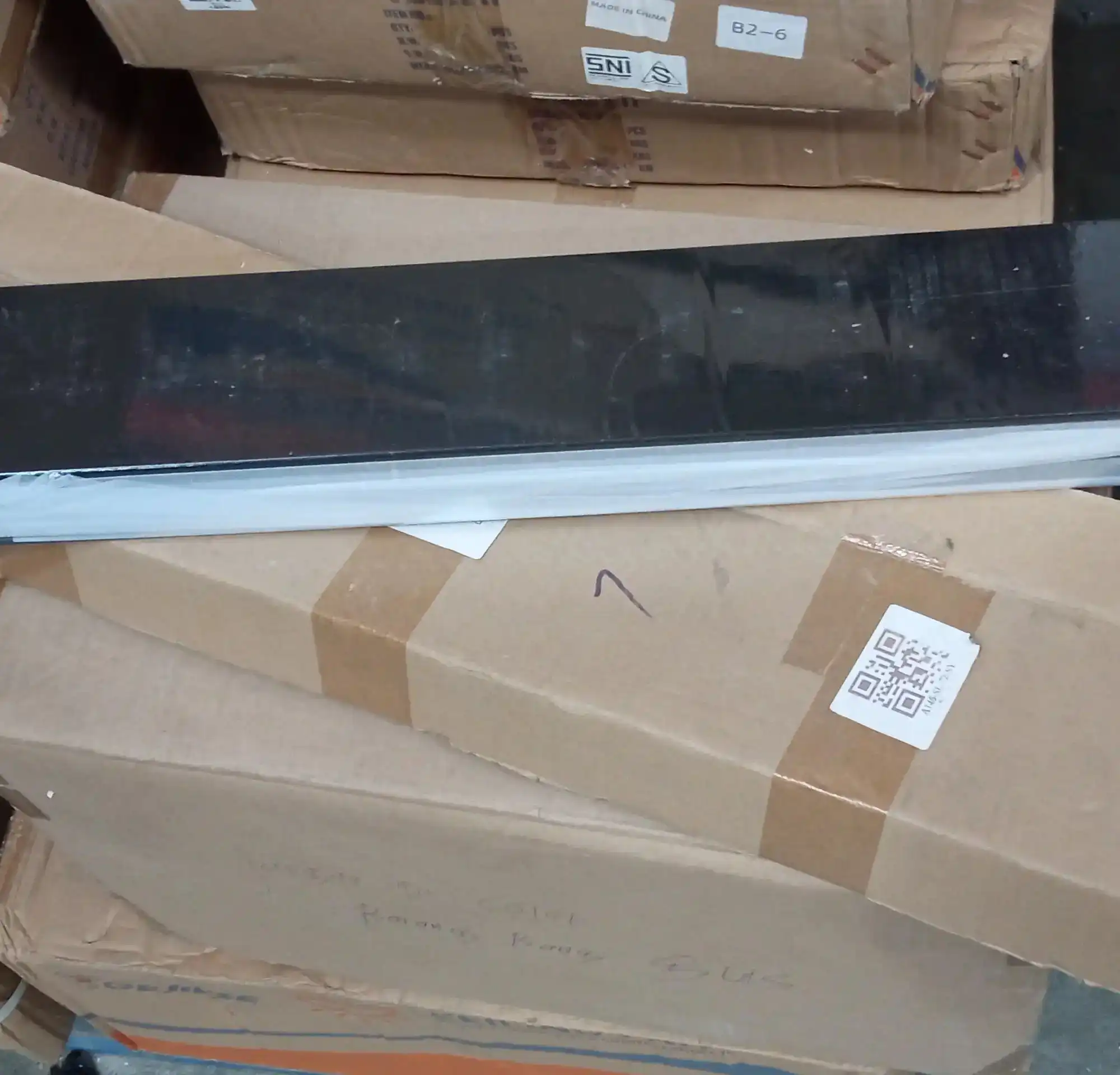 Bilah Kipas Angin Hitam 72-Inch