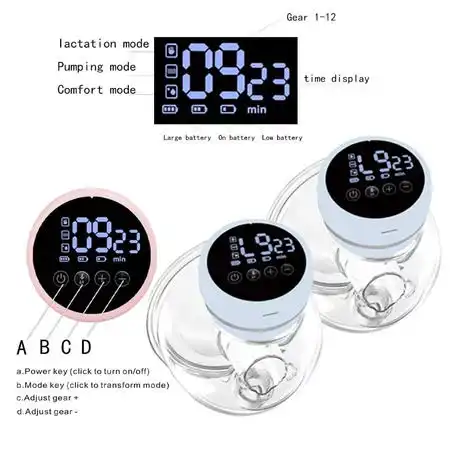 Wearable Electric Breast Pump